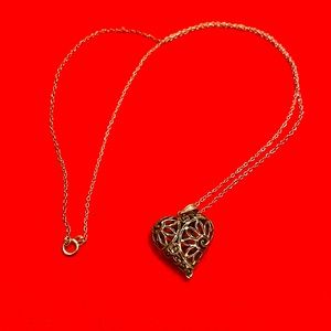 Michael Hill Daisy Heart Necklace
